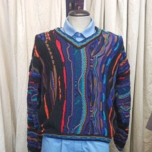 Tundra Multicolor V-Neck Sweater